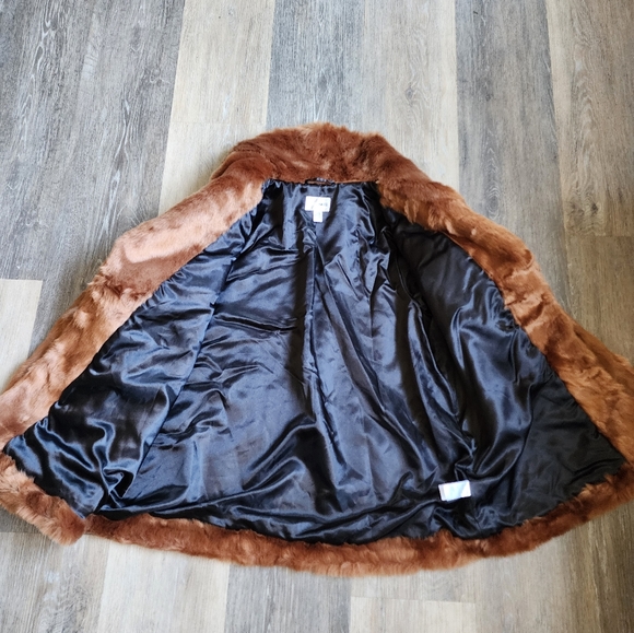 NWT AMUSE SOCIETY FUR JACKET - Picture 9 of 14